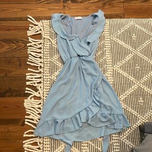 Blue boutique dress
